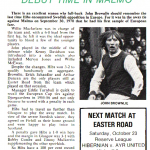 BrownleeEuroDebut John Brownlie's European Debut Described